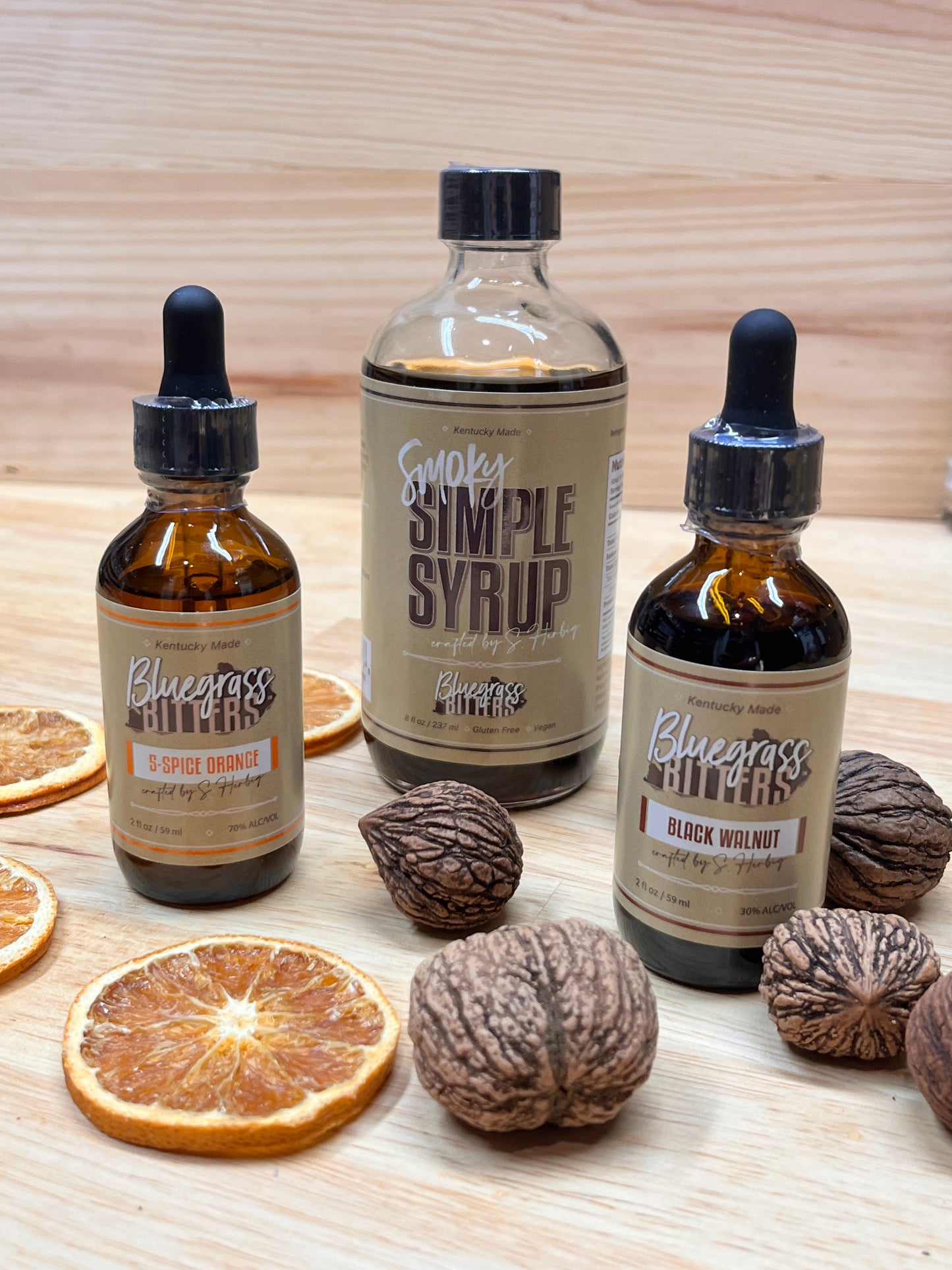 Syrup and Bitters Starter Pack - 3 item combo pack